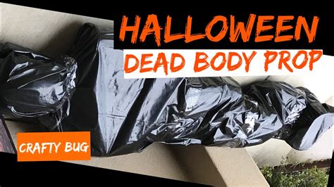 how to make a fake dead body with trash bags|DIY HALLOWEEN OUTDOOR DEAD BODY PROP; how to make a dead body.